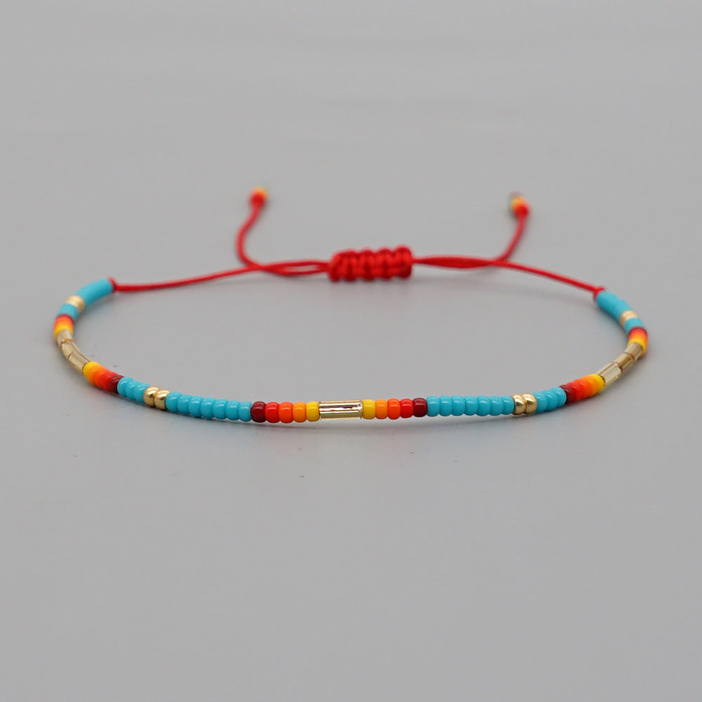 Indian glass seed bead friendship bracelet| Alibaba.com
